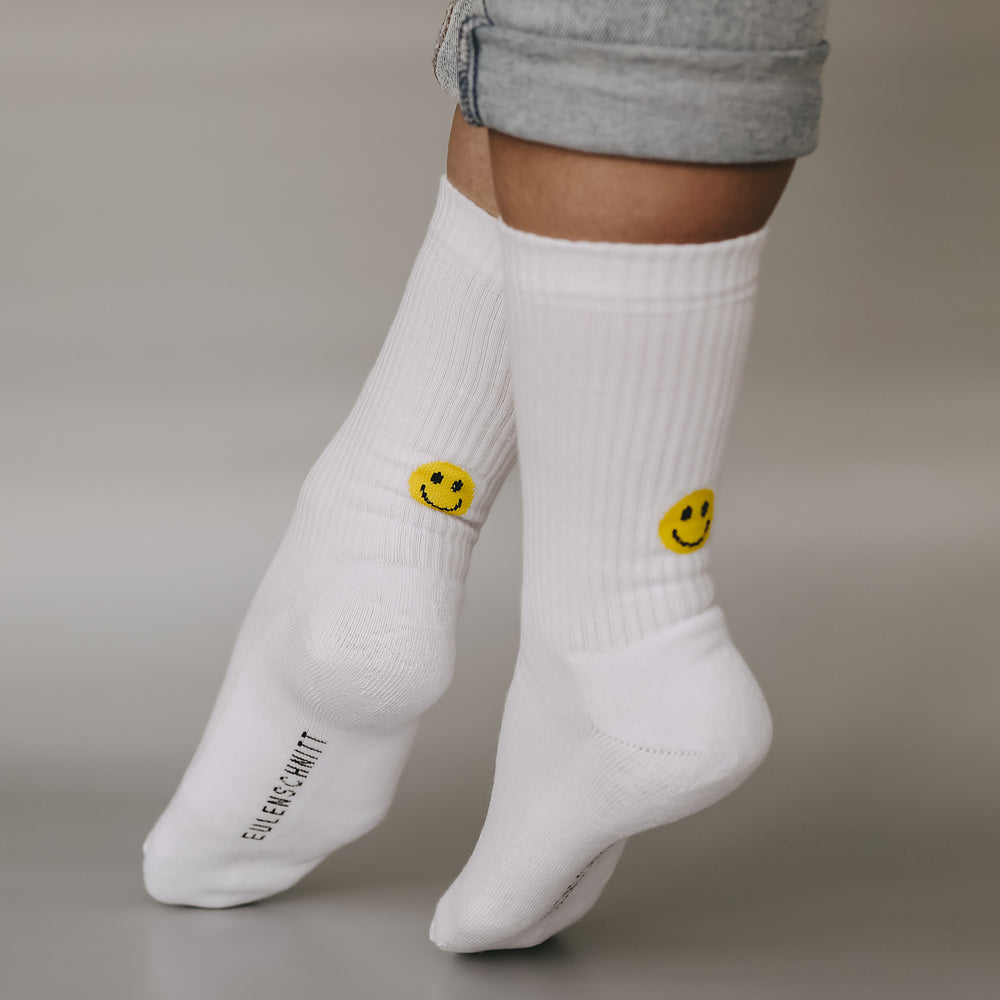 Socken Smiley gelb (UE = 5 Pièces)