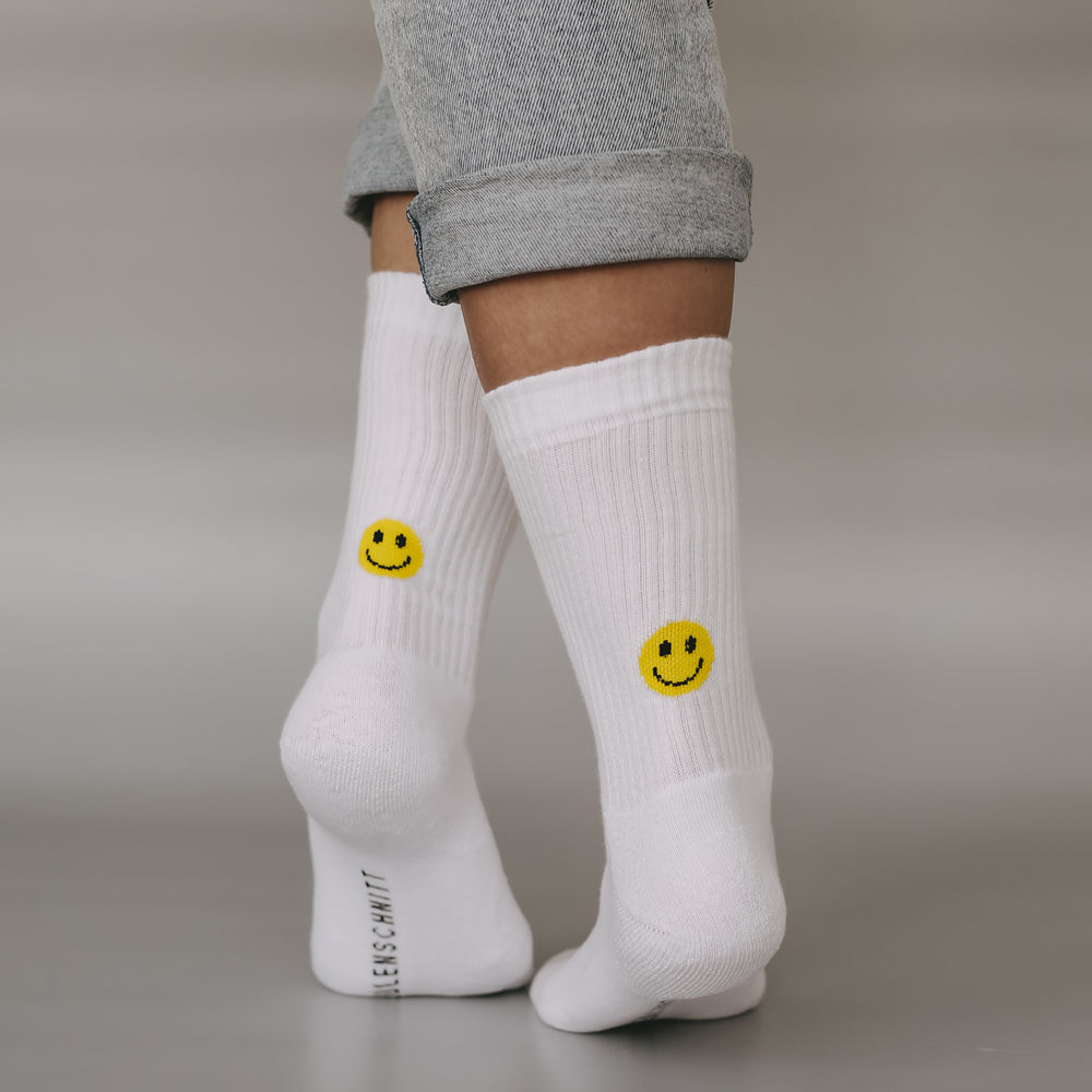 Socken Smiley gelb (UE = 5 Pièces)