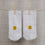Socken Smiley gelb (UE = 5 Pièces)