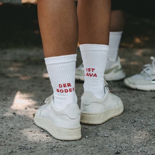 Socken Der Boden ist Lava (VE = 5 Stk)
