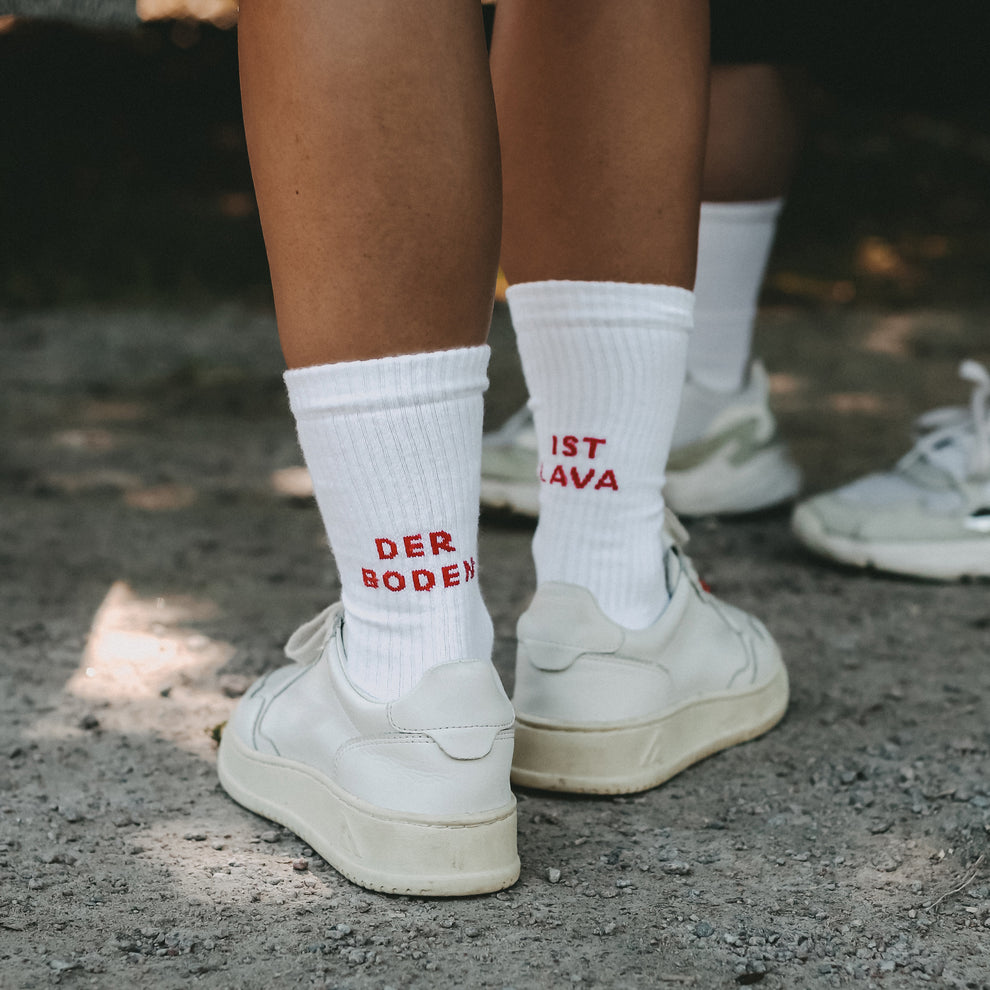 Socken Der Boden ist Lava (VE = 5 Stk)