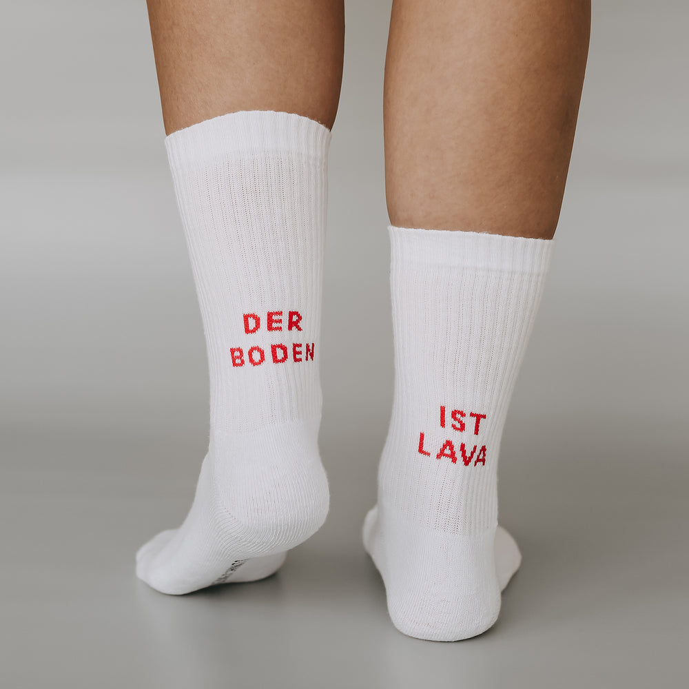 Socken Der Boden ist Lava (VE = 5 Stk)
