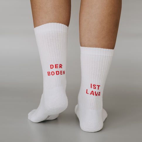 Socken Der Boden ist Lava (VE = 5 Stk)
