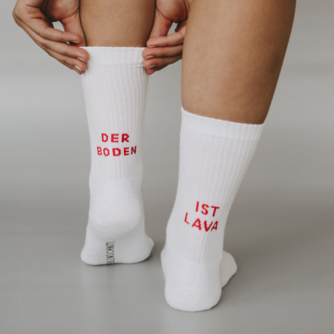 Socken Der Boden ist Lava (VE = 5 Stk)