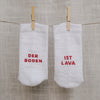 Socken Der Boden ist Lava (VE = 5 Stk)