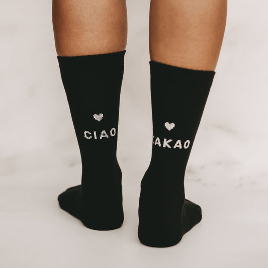 Socken Ciao Kakao schwarz (VE = 5 Stk)