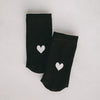 Chaussettes cœur noir (VE = 5 pcs)