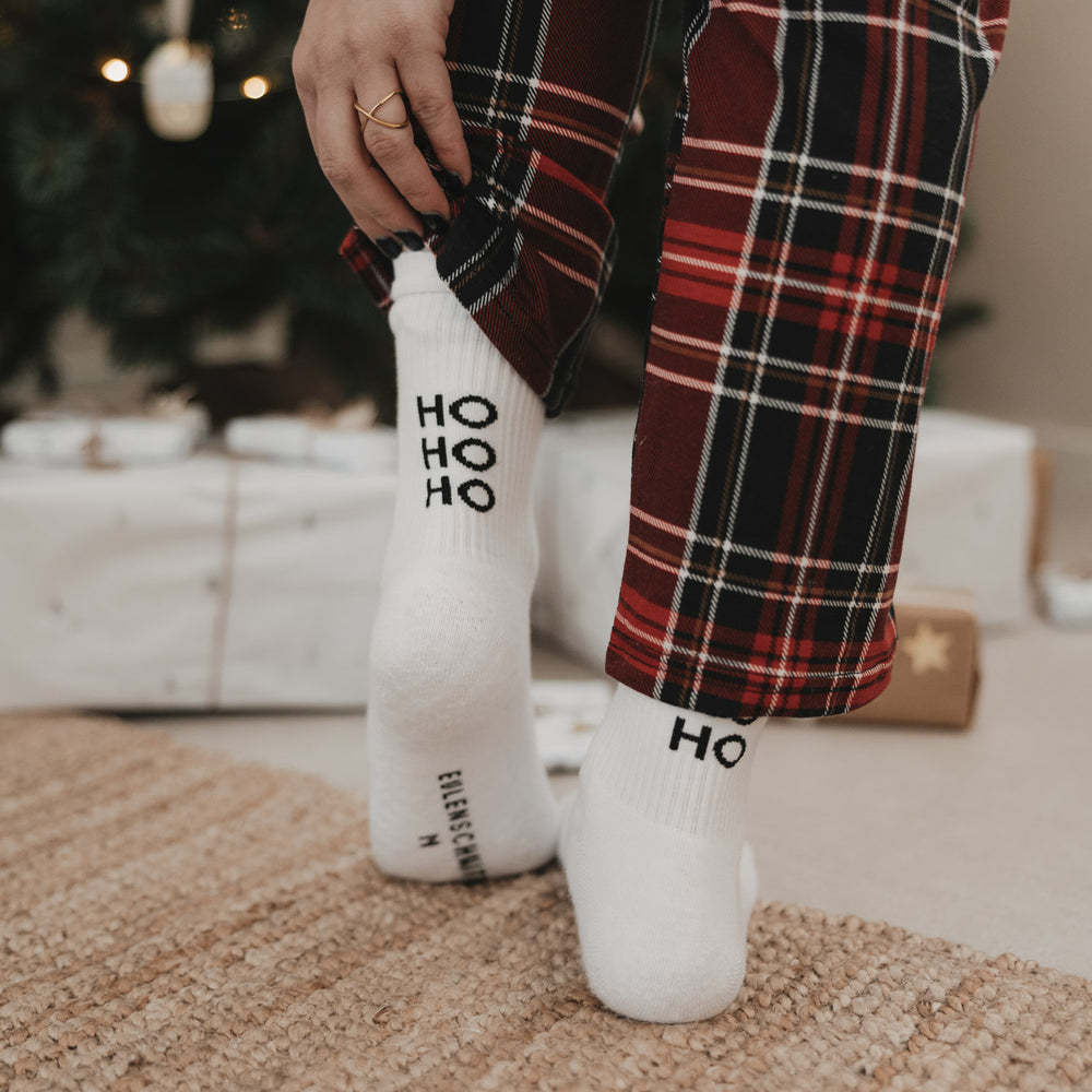 Socken weiß HoHoHo (VE = 5 Stk)