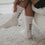 Chaussettes blanches HoHoHo (VE = 5 Stk)
