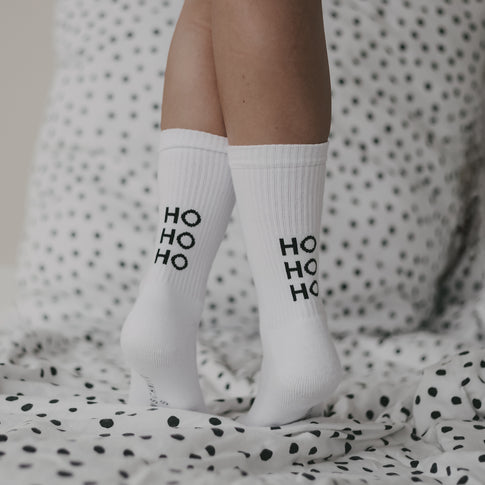 Chaussettes blanches HoHoHo (VE = 5 Stk)