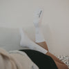Chaussettes blanches étoile (VE = 5 pcs)