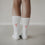 Chaussettes blanches avec nœud (VE = 5 pcs)