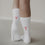 Chaussettes blanches avec nœud (VE = 5 pcs)