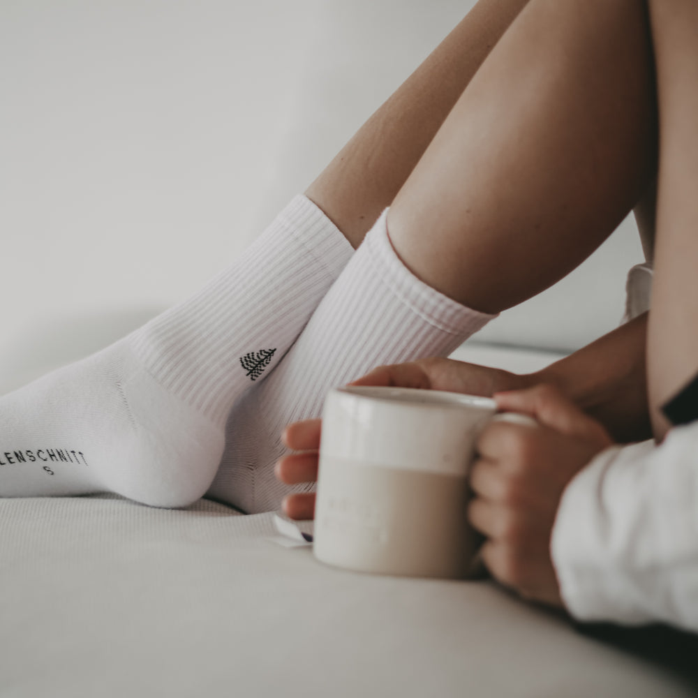 Chaussettes blanc sapin (VE = 5 pcs)
