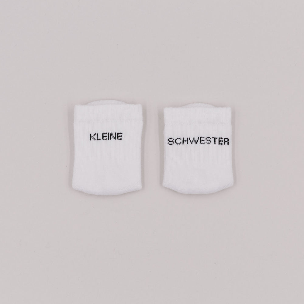 Babysocken Kleine Schwester (VE = 5 Stk.)