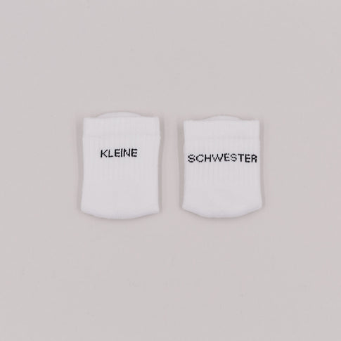 Babysocken Kleine Schwester (VE = 5 Stk.)