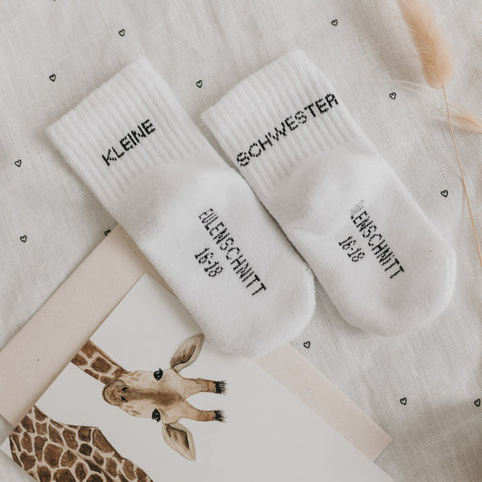 Babysocken Kleine Schwester (VE = 5 Stk.)
