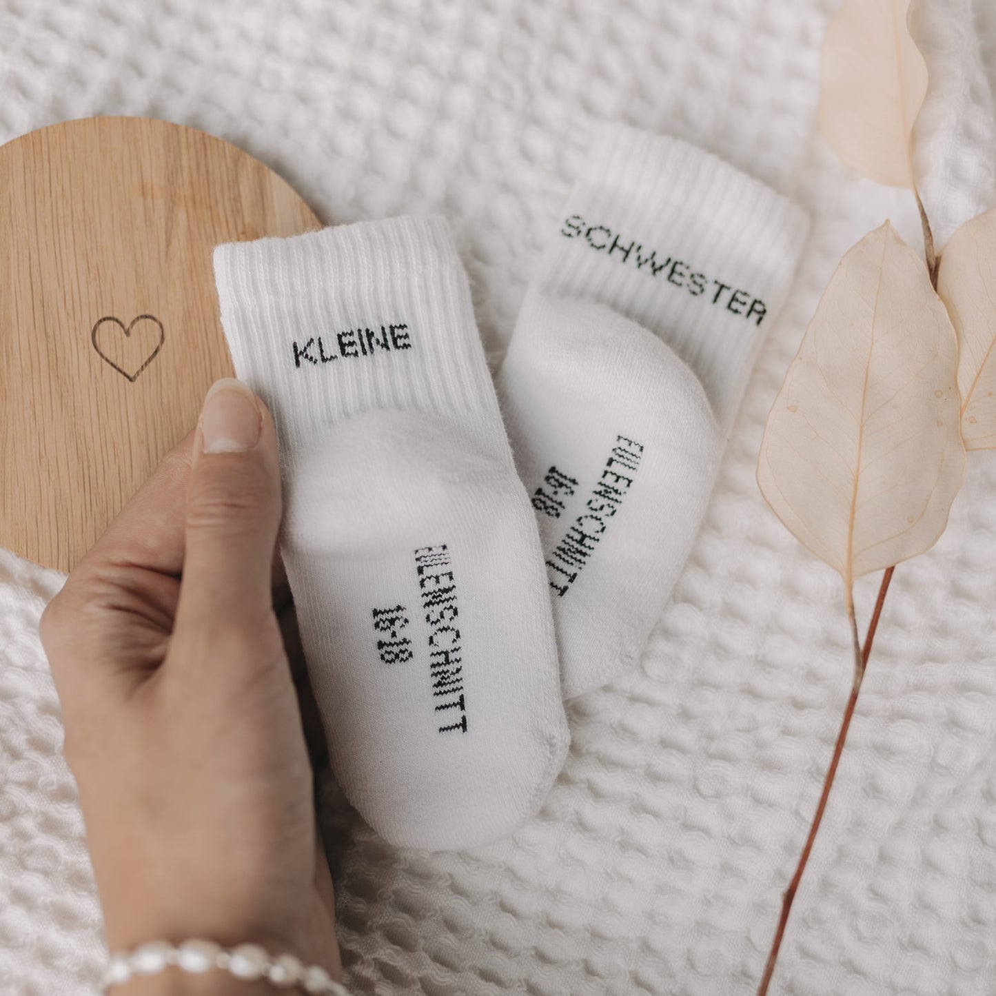 Babysocken Kleine Schwester (VE = 5 Stk.)