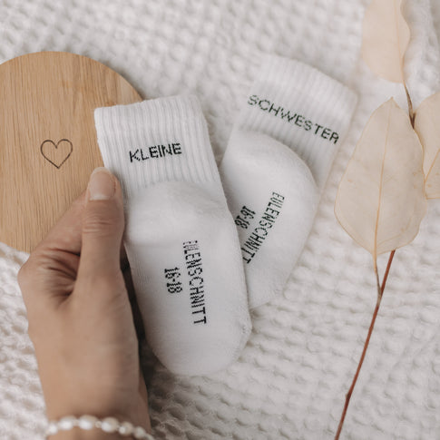 Babysocken Kleine Schwester (VE = 5 Stk.)
