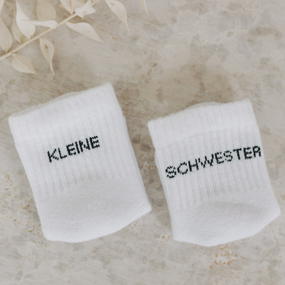 Babysocken Kleine Schwester (VE = 5 Stk.)