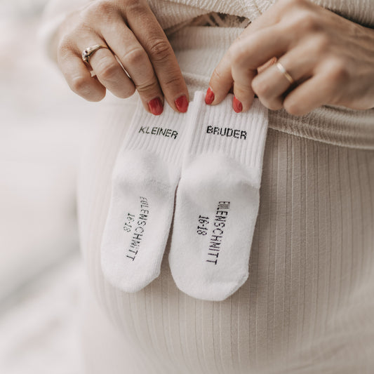 Babysocken Kleiner Bruder (VE = 5 Stk.)
