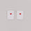 Babysocken Herz rot (VE = 5 Stk.)