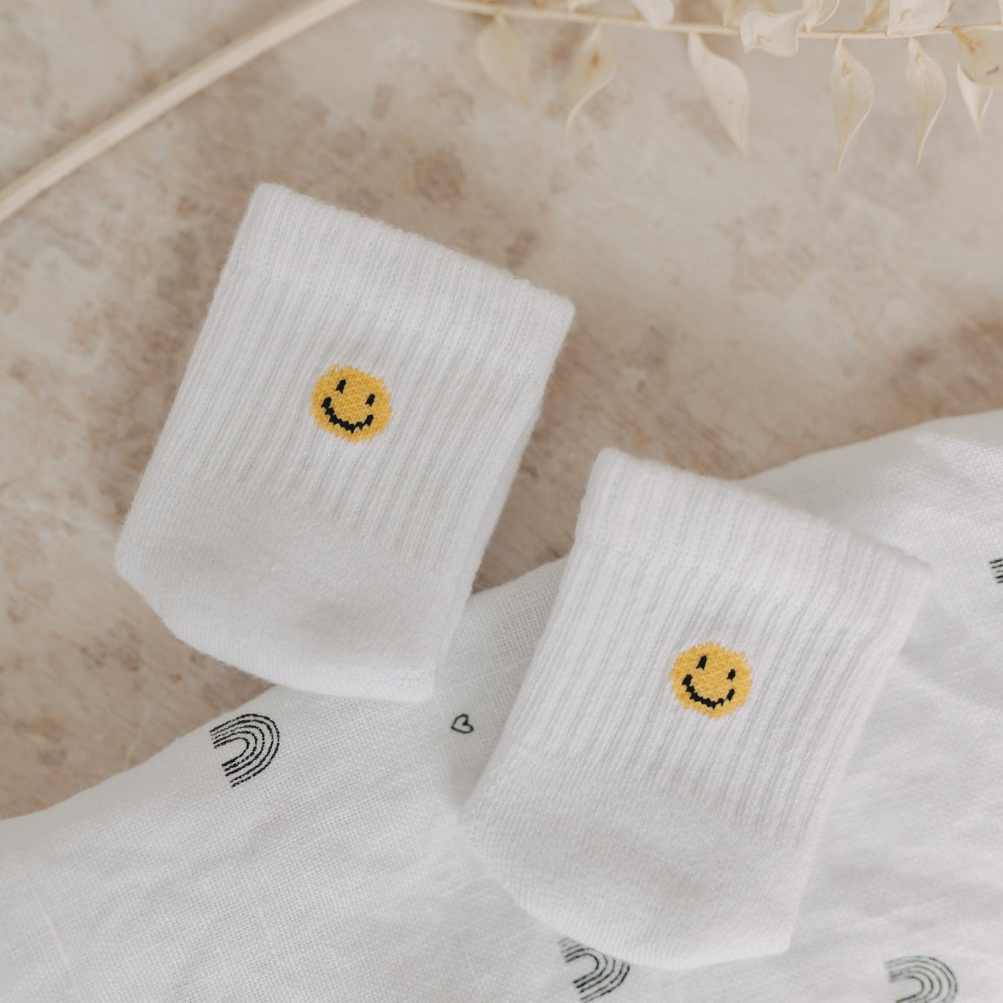 Babysocken Smiley (VE = 5 Stk.)