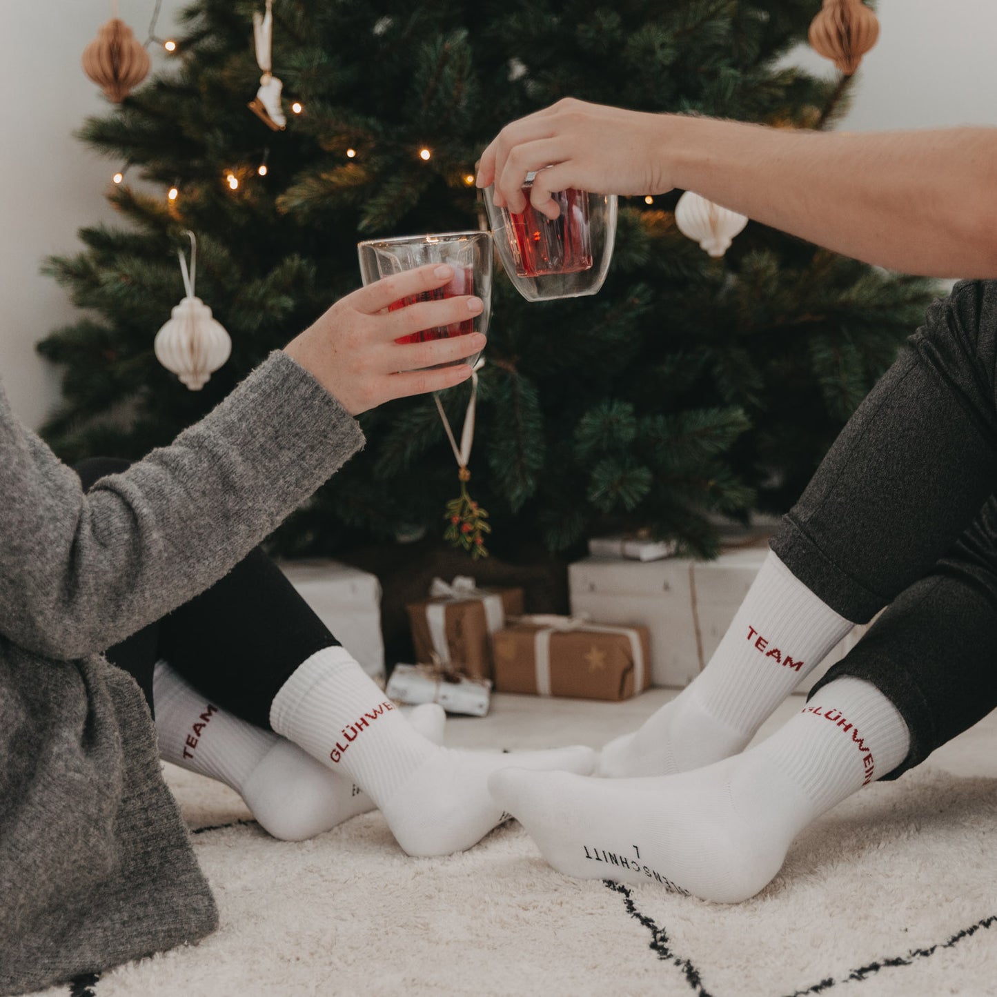 Socken Team Glühwein (VE = 5 Stück)