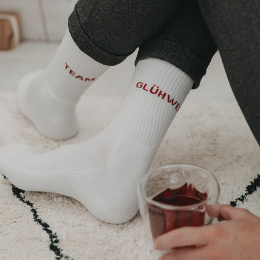 Socken Team Glühwein (VE = 5 Stück)