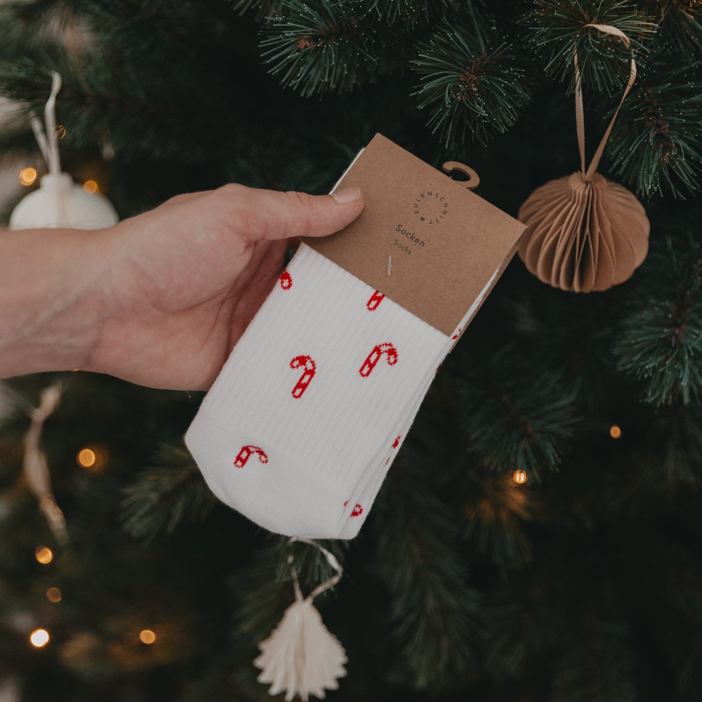 Socken Zuckerstange (VE = 5 Stück)