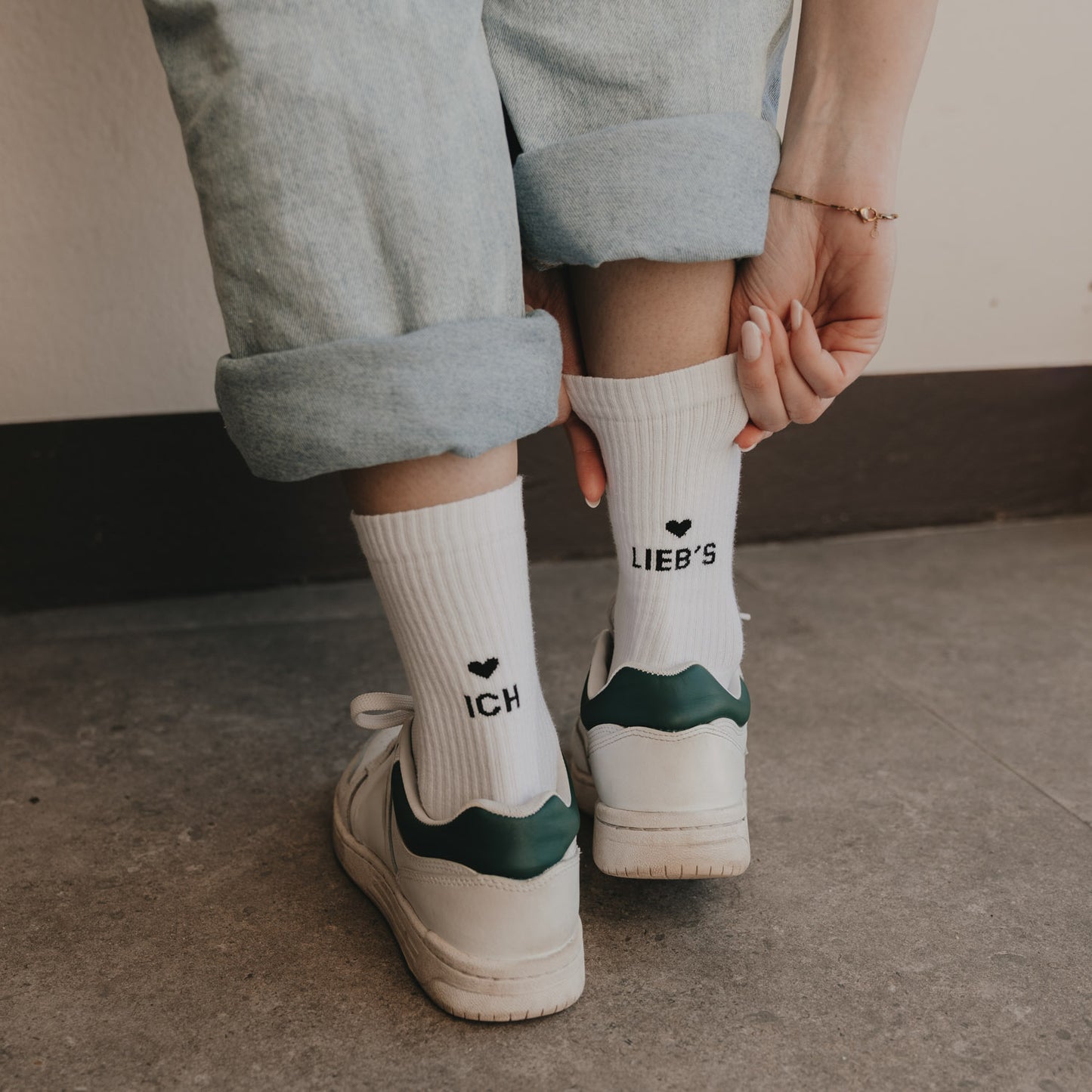 Socken Ich liebs (VE = 5 Stück)