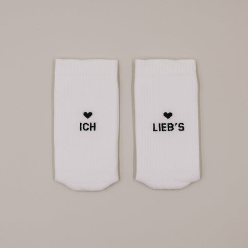 Socken Ich liebs (VE = 5 Stück)