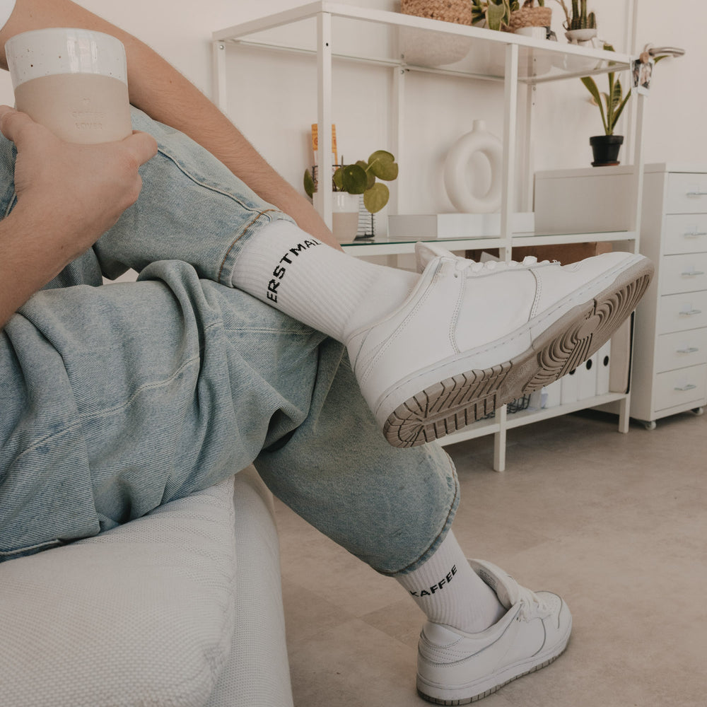Socken Erstmal Kaffee (VE = 5 Stück)