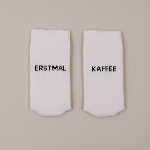 Socken Erstmal Kaffee (VE = 5 Stück)
