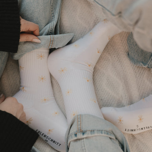 Socken Allover Daisy (VE = 5 Stück)