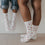 Socken Allover Herzen rot (VE = 5 Stk.)