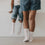 Kids Socken Allover Herzen rot (VE = 5 Stk.)