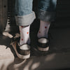 Kids Socken Allover Herzen rot (VE = 5 Stk.)