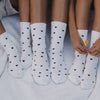 Kids Socken Allover Herzen schwarz (VE = 5 Stk.)