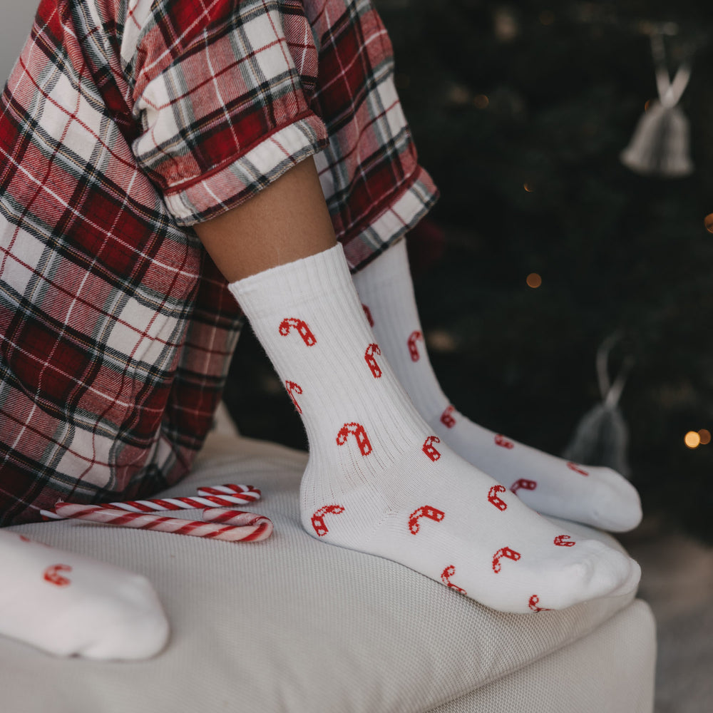 Kids Socken Allover Zuckerstangen (VE = 5 Stk.)