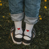 Kids Socken Herz rot (VE = 5 Stk.)