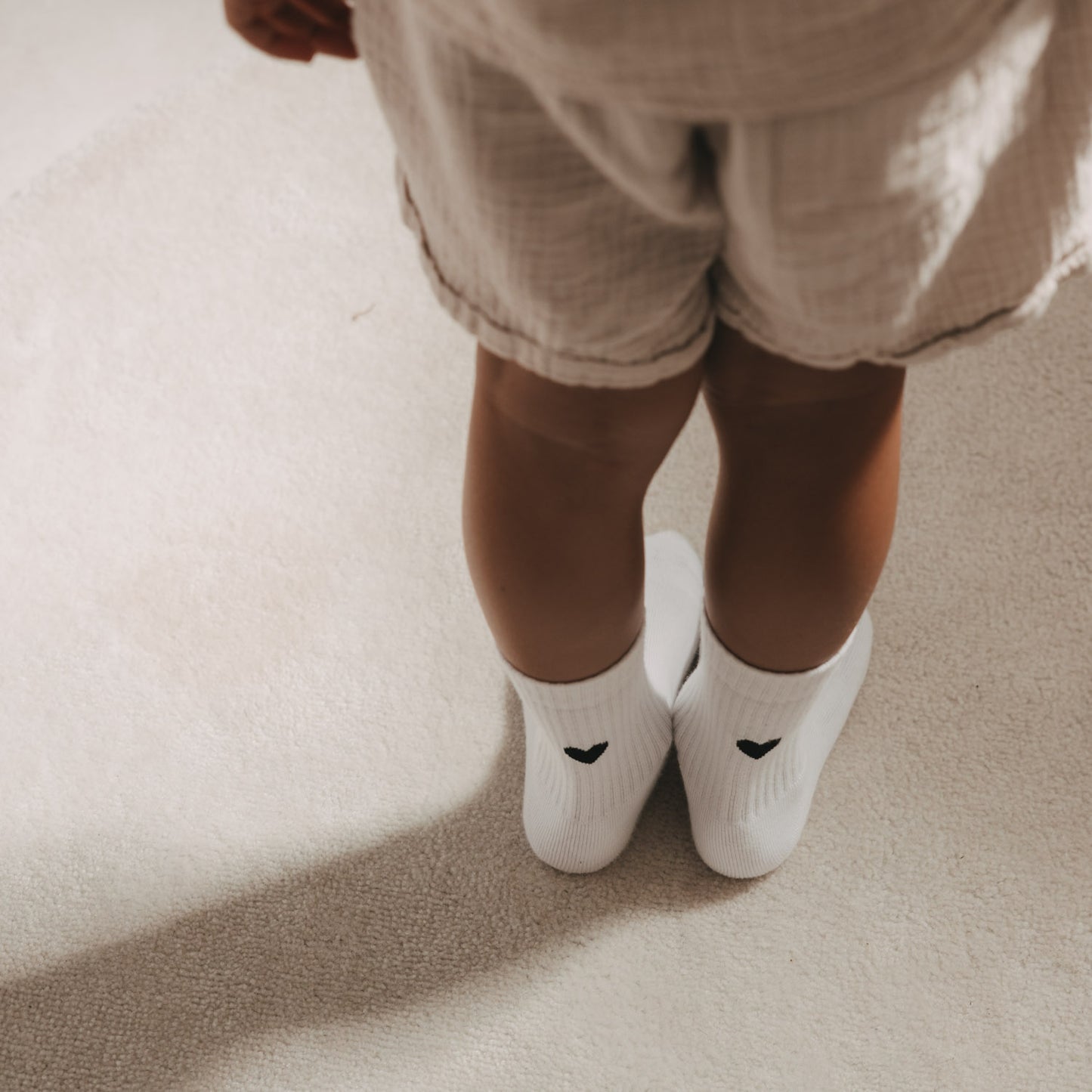 Kids Socken Herz schwarz (VE = 5 Stk.)