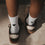 Kids Socken Herz schwarz (VE = 5 Stk.)