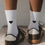 Kids Socken Herz schwarz (VE = 5 Stk.)