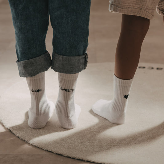 Kids Socken Große Schwester (VE = 5 Stk.)