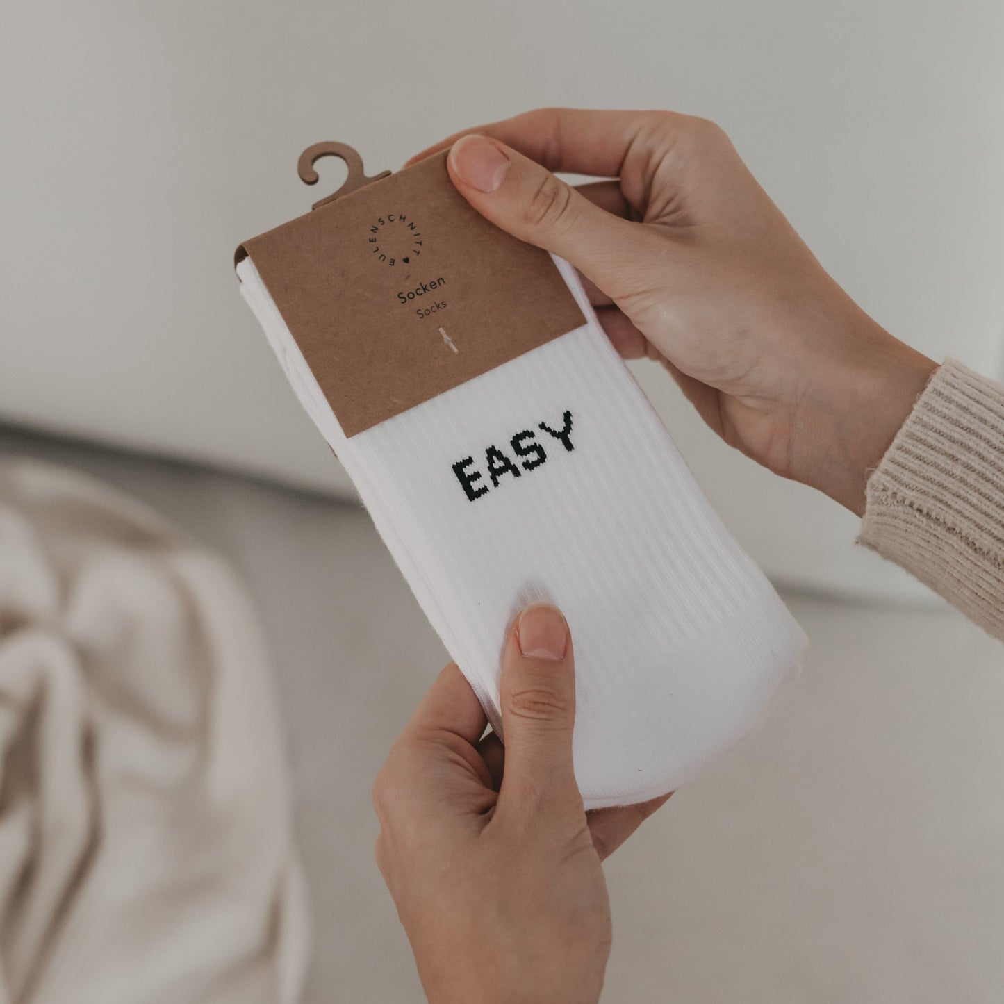 Chaussettes blanches Easy peasy (VE = 5 pièces)