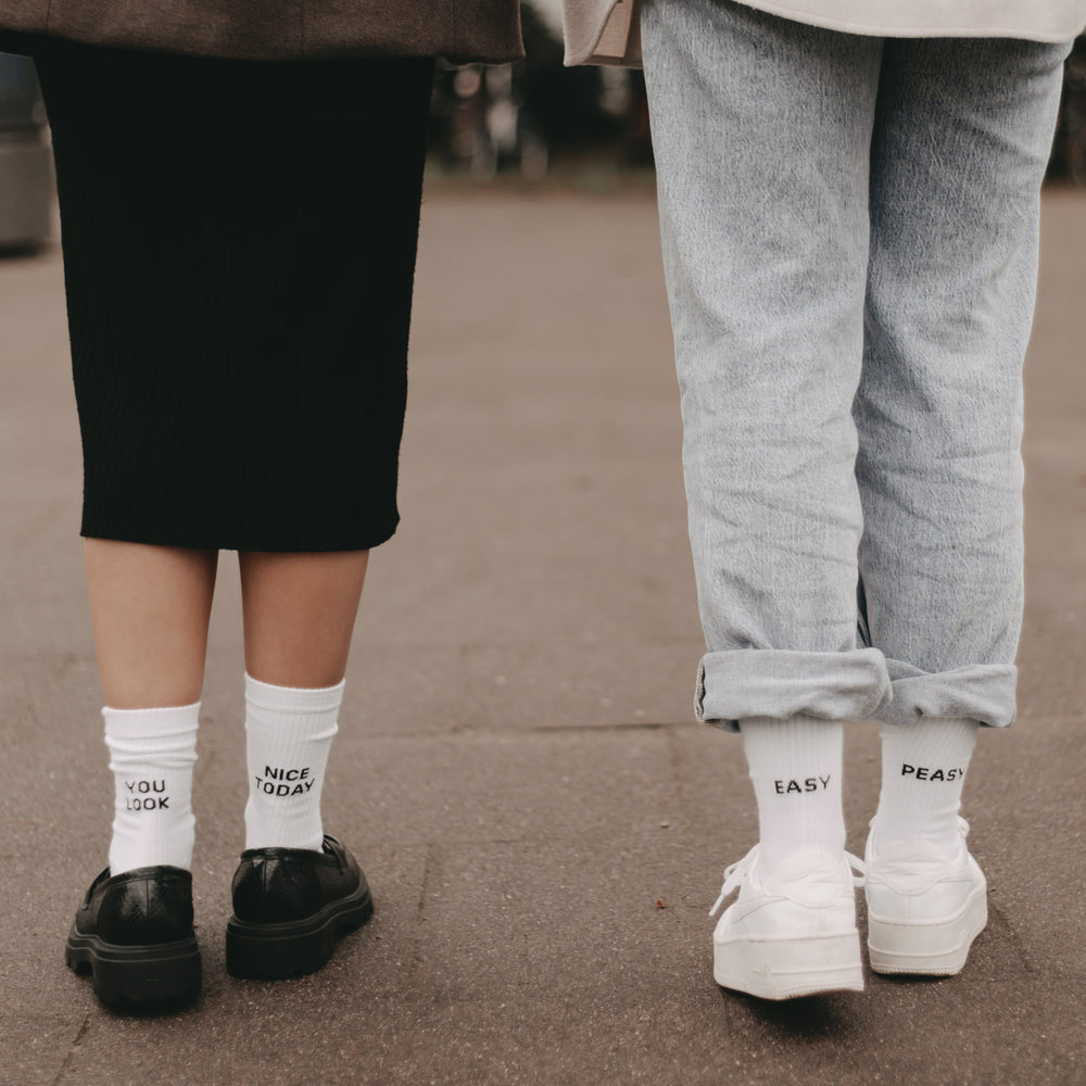 Chaussettes blanches Easy peasy (VE = 5 pièces)