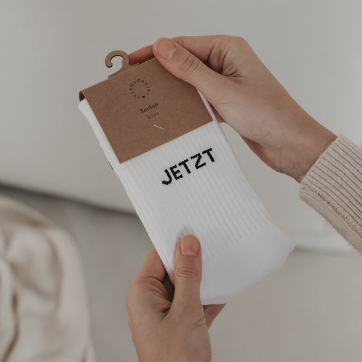 Chaussettes blanches Maintenant ou jamais (VE = 5 pièces)