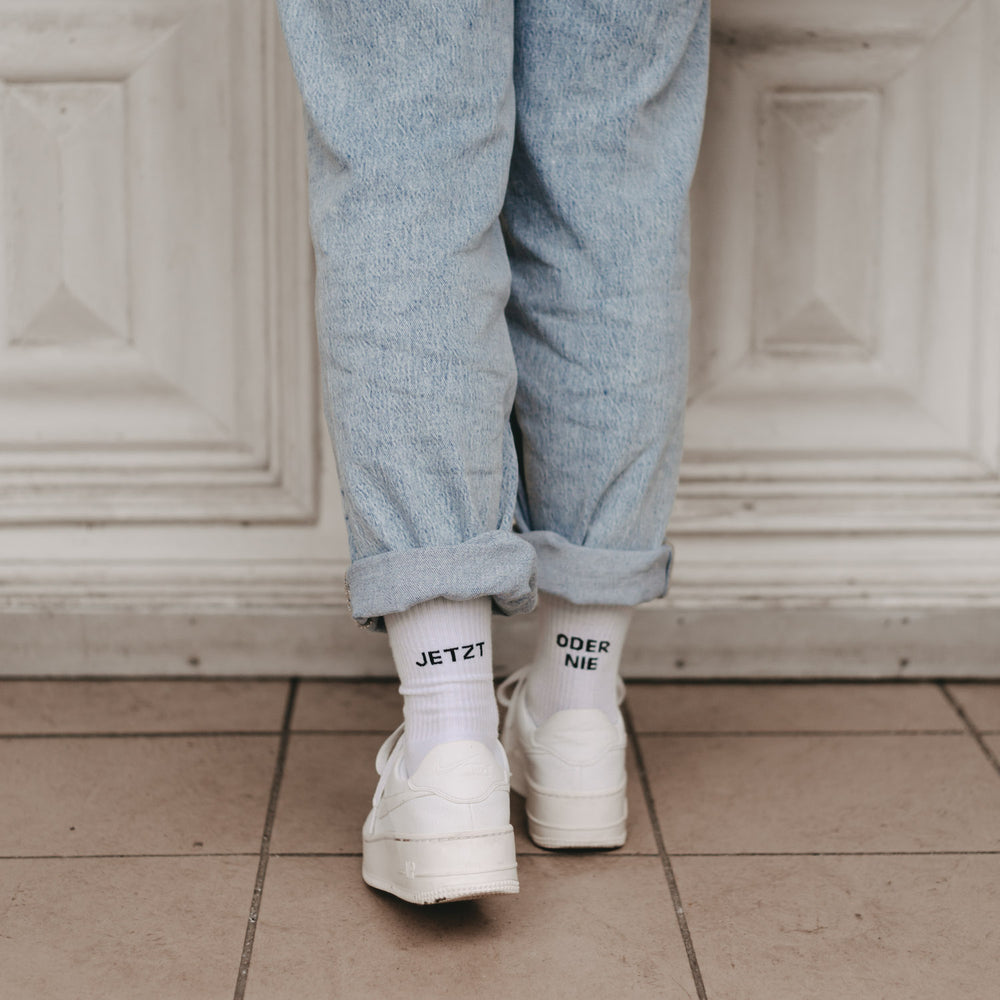 Chaussettes blanches Maintenant ou jamais (VE = 5 pièces)