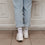 Chaussettes blanches Maintenant ou jamais (VE = 5 pièces)